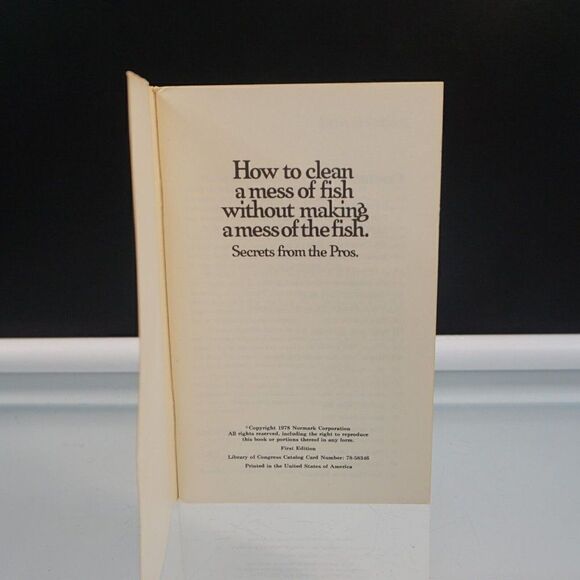 How To Clean A Mess Of Fish Without Making A Mess Of The Fish 1978 1st Ed PB - Picture 4 of 10
